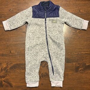 Eddie Bauer | Fleece Onesie Jumpsuit 6-9M